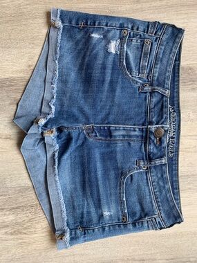 American Eagle Outfitters Blue Denim Jean Shorts